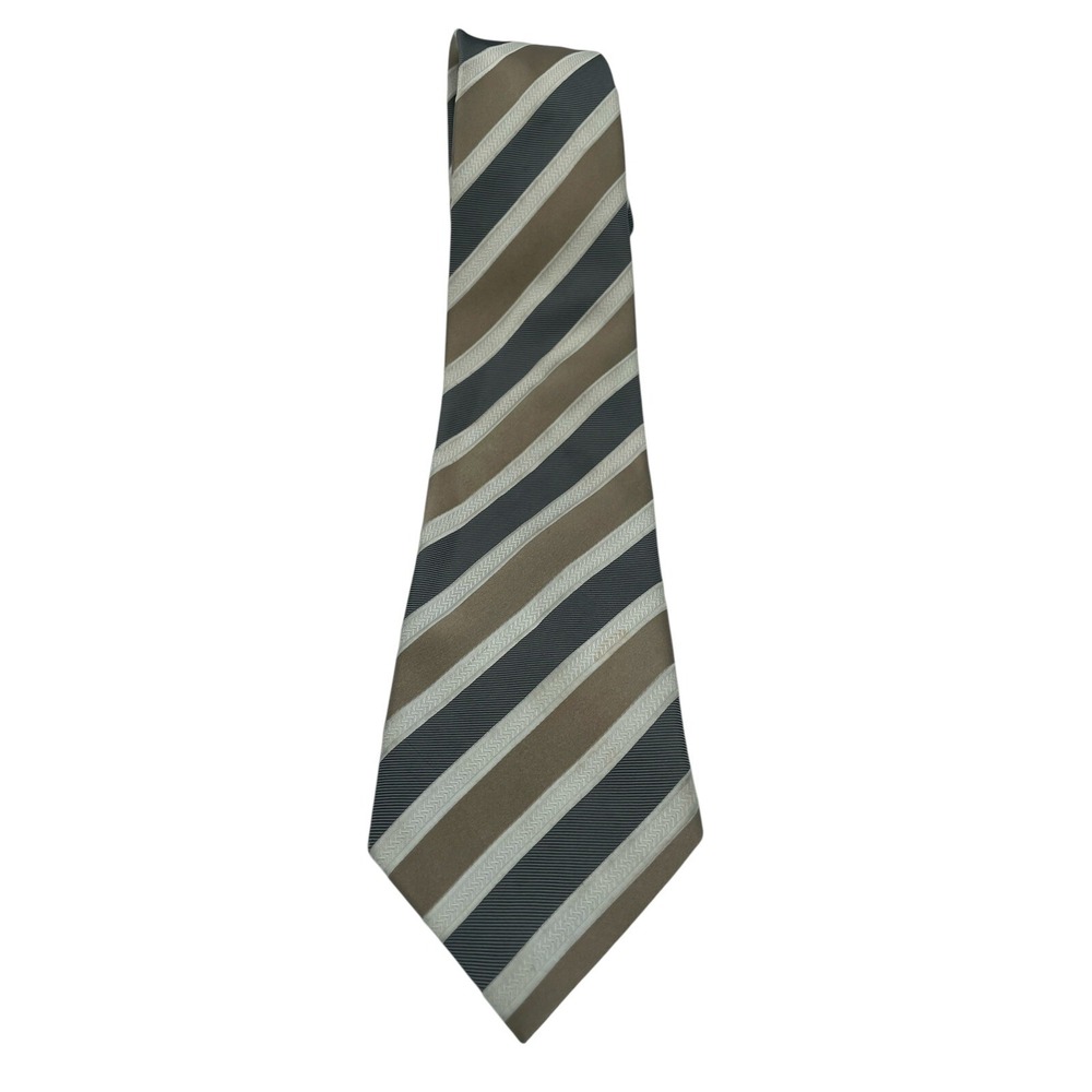 Donald J. Trump Tie Men's 65"x 3 1/2" Multi Color With Stripes 100% Silk (TC16)